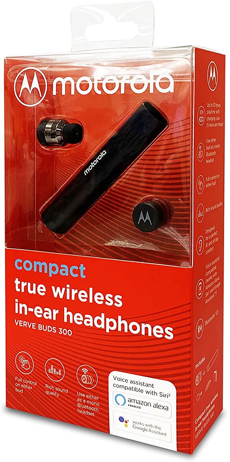 Stereo earphones with Bluetooth Mod. Vervebuds 300 black