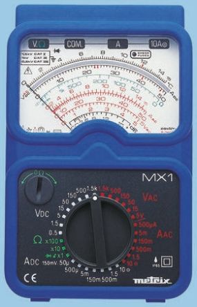 MX1 Analog Multimeter IP65 Shockproof AMRA Chauvin Arnoux MX1