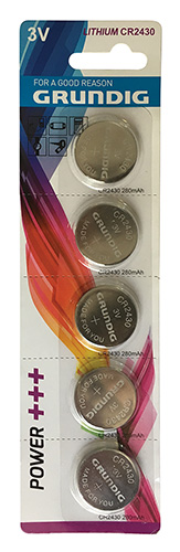 GRUNDIG CR2430 Lithium battery 3v grundig