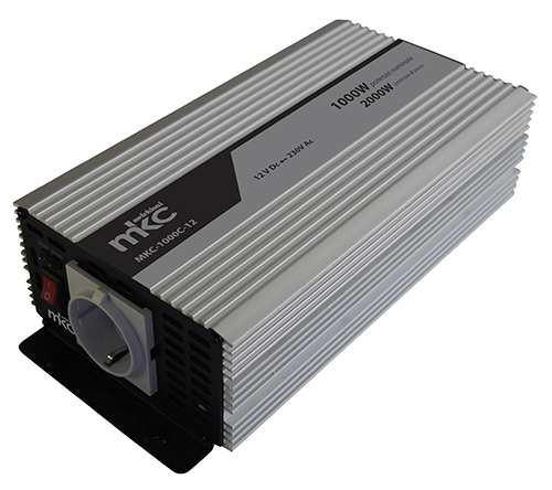 Inverter MKC-1000C-12 12VDC 230VAC 1000W softstart onda sinusoidale modificata