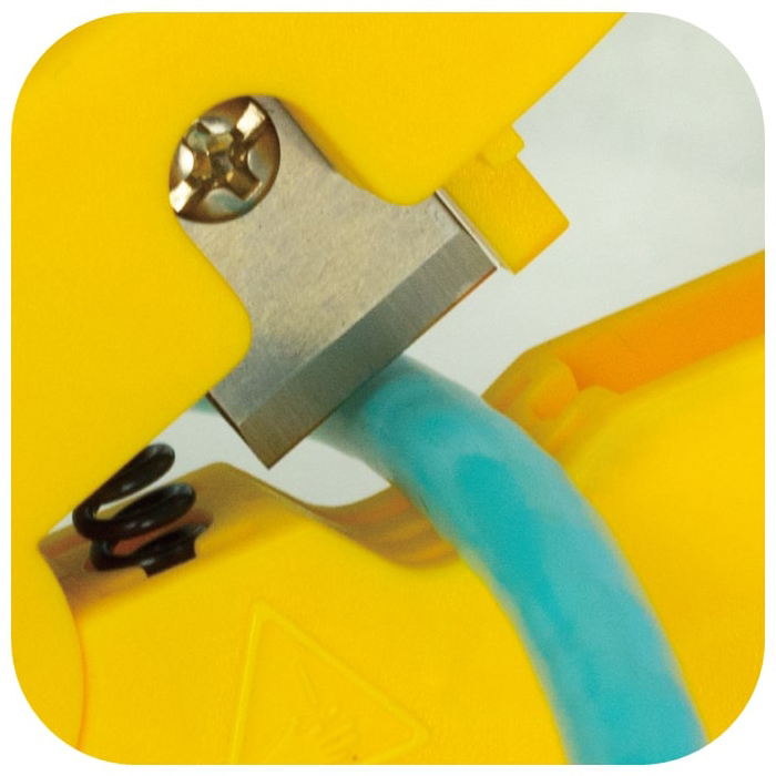 MK350 - Spellacavi tronchesina a rotazione