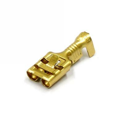MKC 492518970 Female faston 6,35mm with block pitch 6,35x0,8 in tin plated brass - 5000pcs