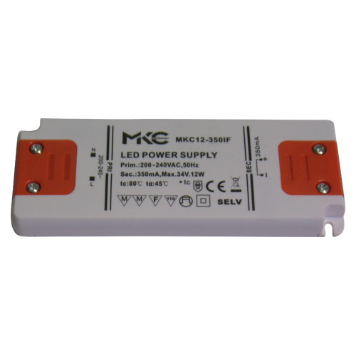 Driver LED MKC12-350IF 350mA 12W OUTPUT 34 VDC MKC12-350IF