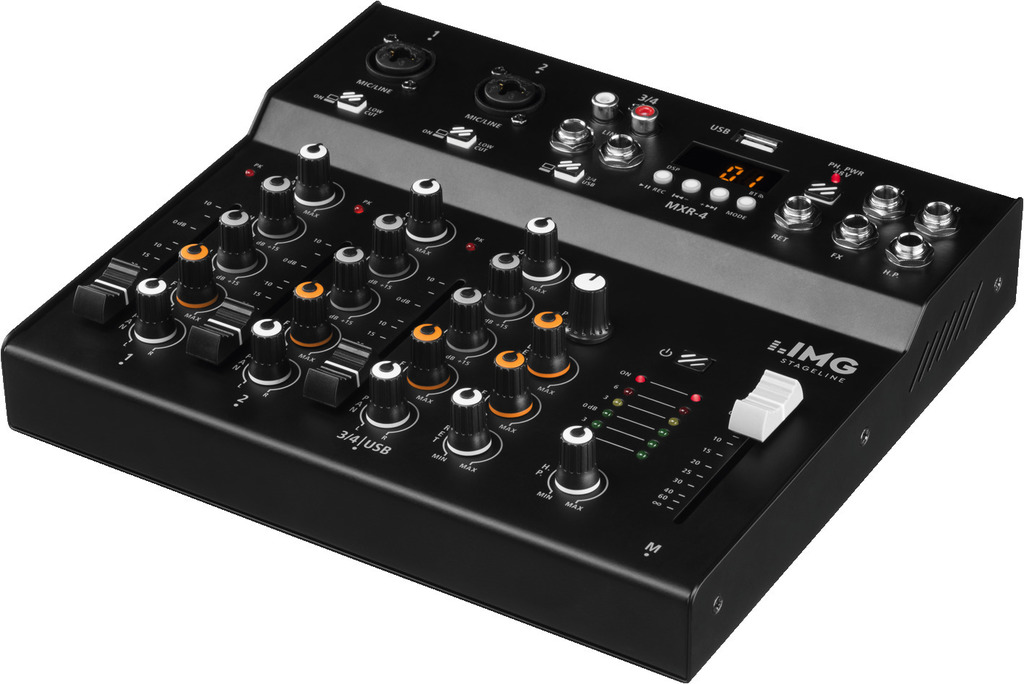 MXR-4 - 4-Channel Audio Mixer