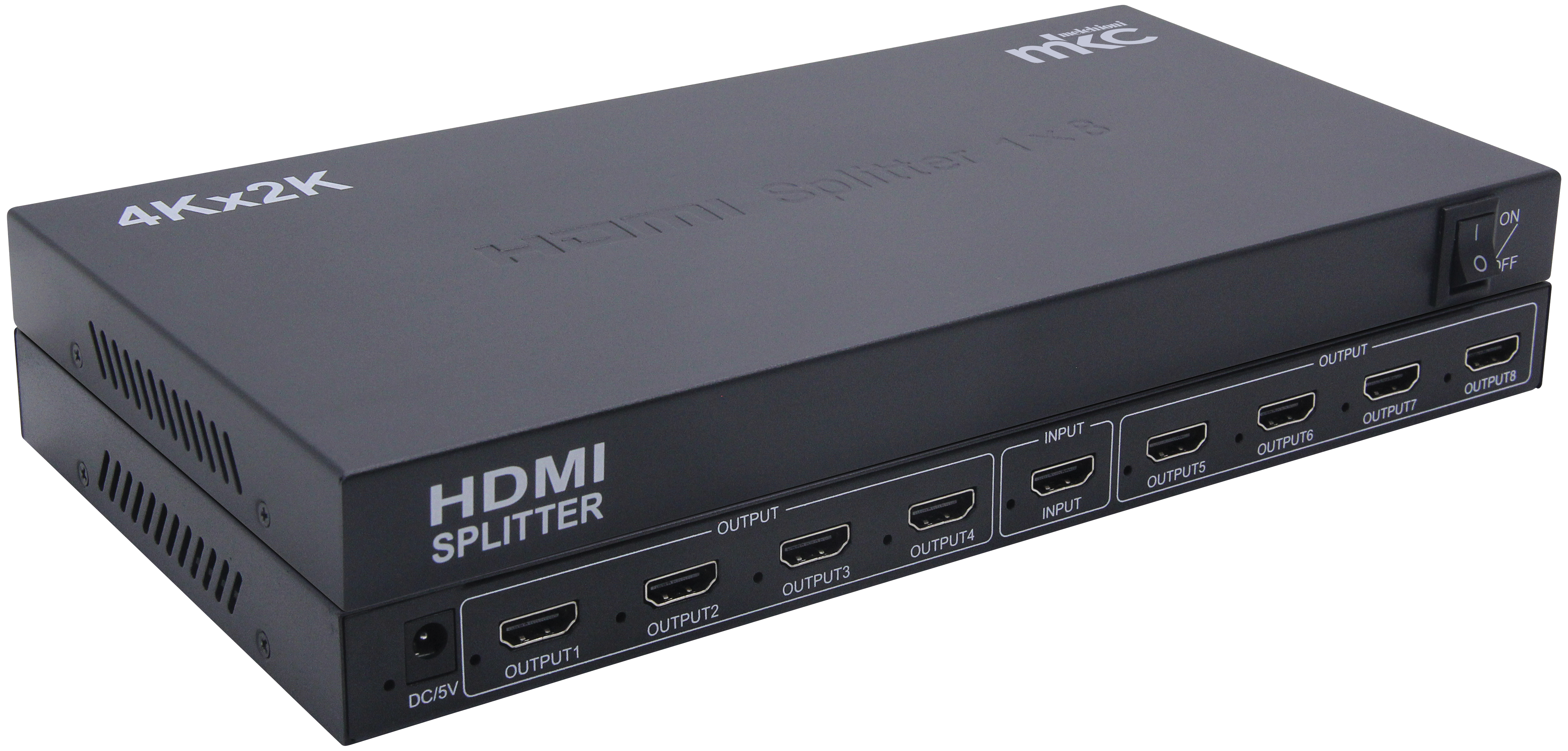 4K 30Hz HDMI Splitter 1 IN x 8 OUT mod. MK-SP8