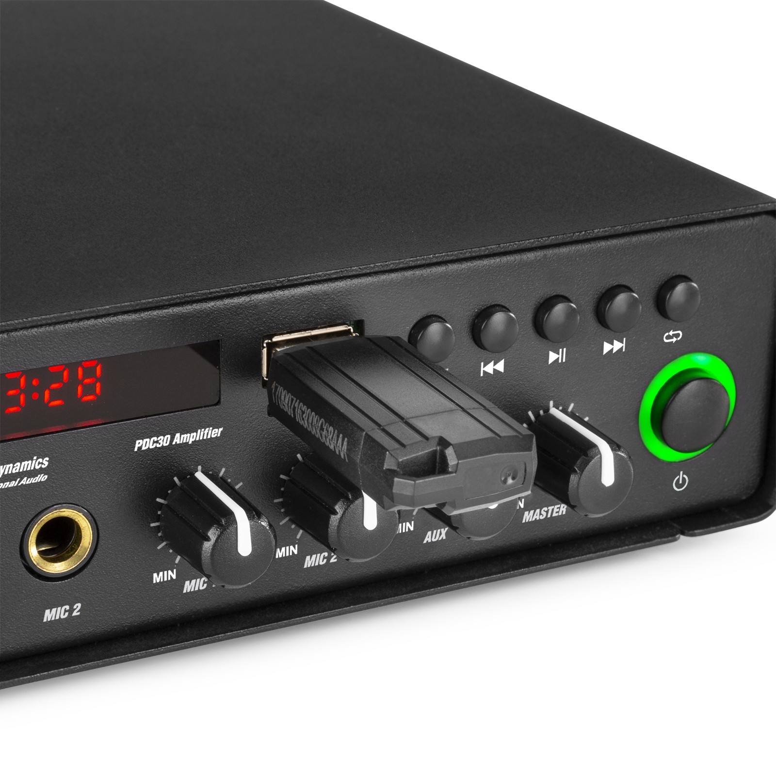 Amplificatore PA da 30W 12V/220V PDC30