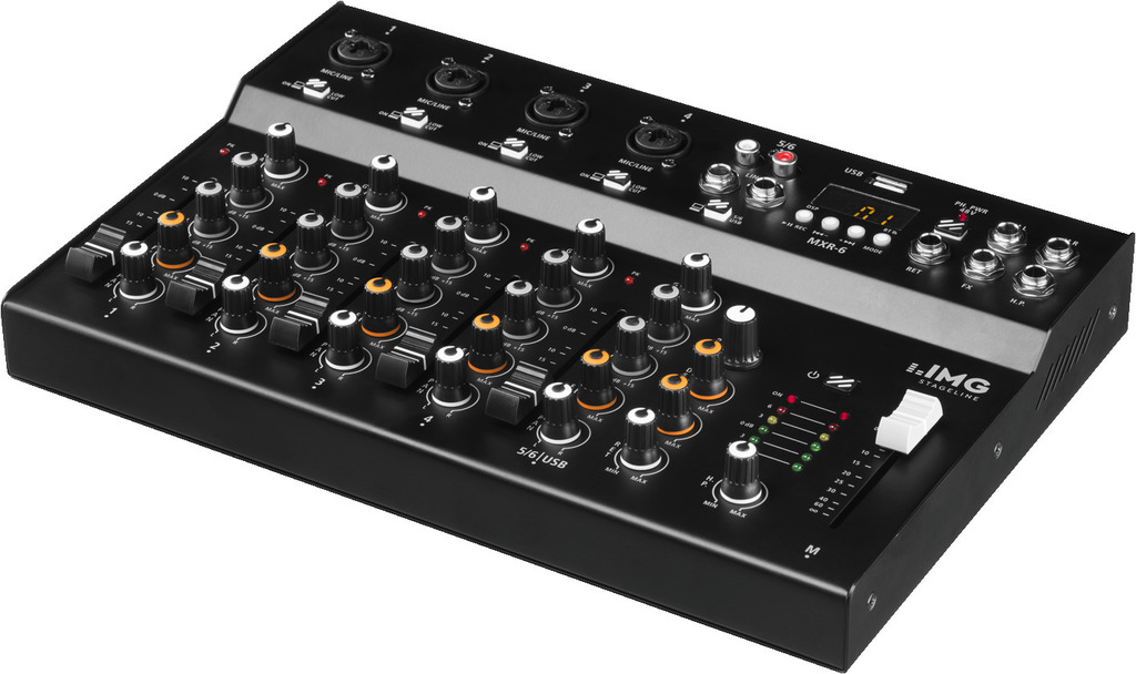 MXR-6 - 6-Channel Audio Mixer