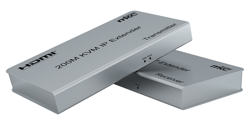MKES29, HDMI extender over IP up to 200m on CAT5e/6, using KVM technology.