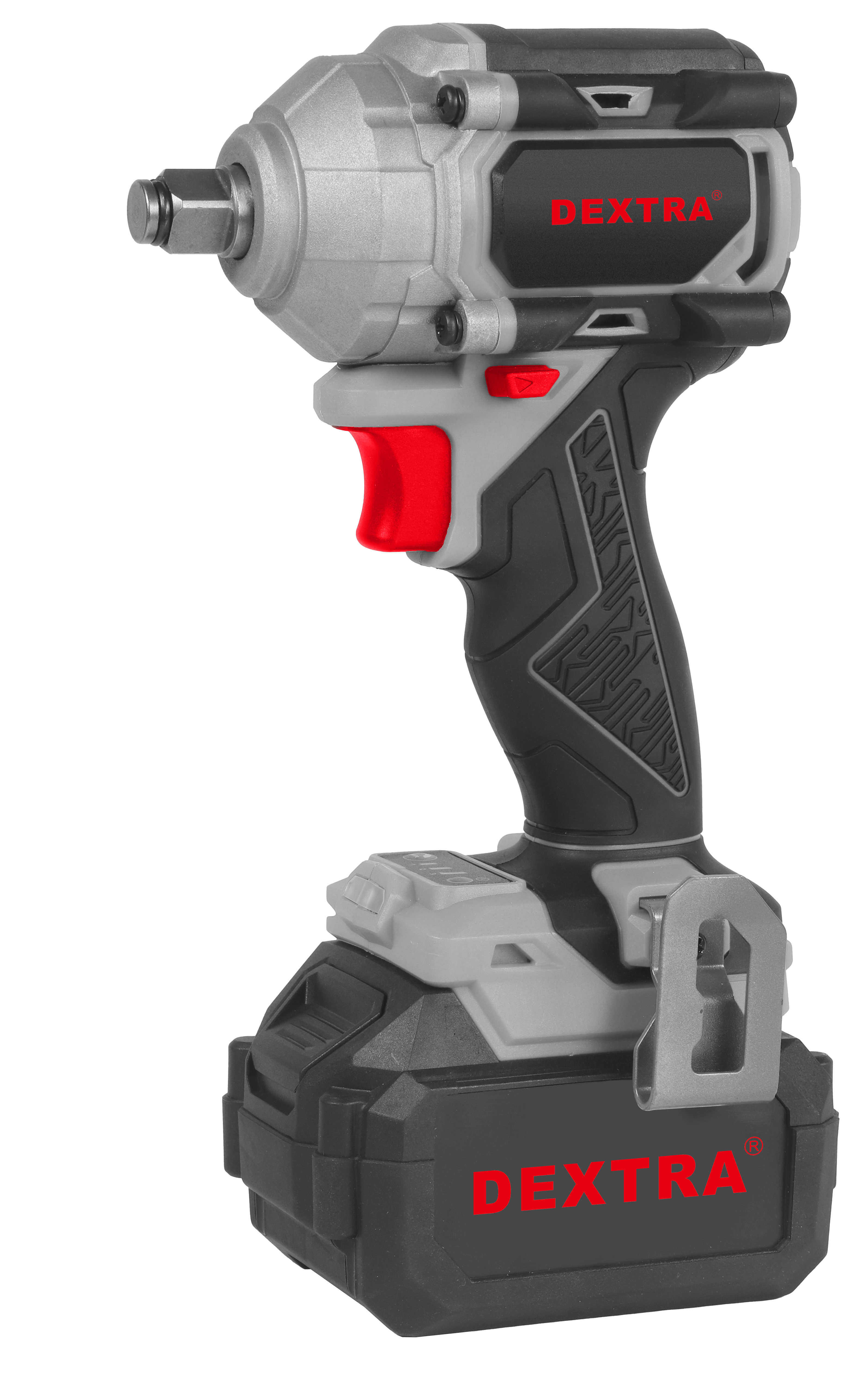 Avvitatore a impulsi brushless 20V 400 N·m con attacco 1/2” e coppia inversa 620 N·m DEXTRA