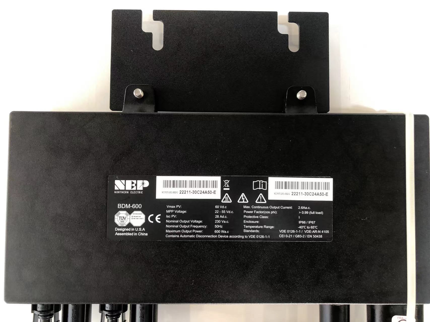 MICRO INVERTER 600w BDM Wi-fi + AC Cable