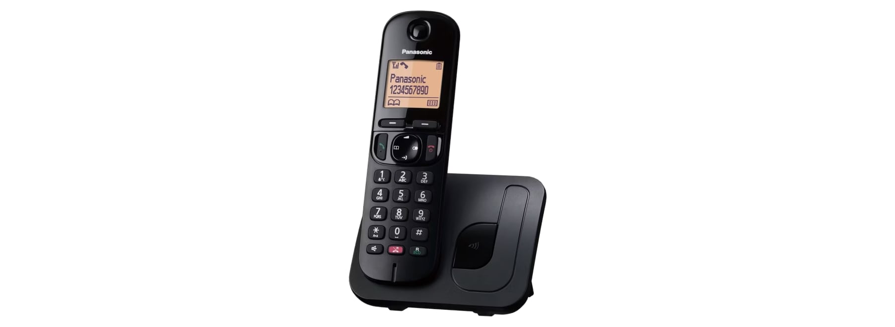 Telefono cordless digitale KX-TGC250JTB Colore Nero