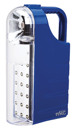 Lampada portatile a intervento automatico 18 led 2500mcd MG-3327L