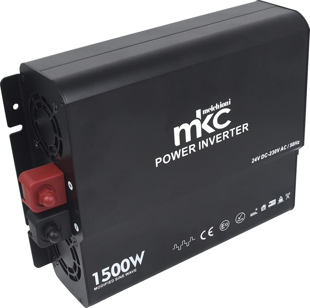 INVERTER MKC-RS1500M-24 24VDC 230VCA 1500W SOFTSTART ONDA MODIFICATA