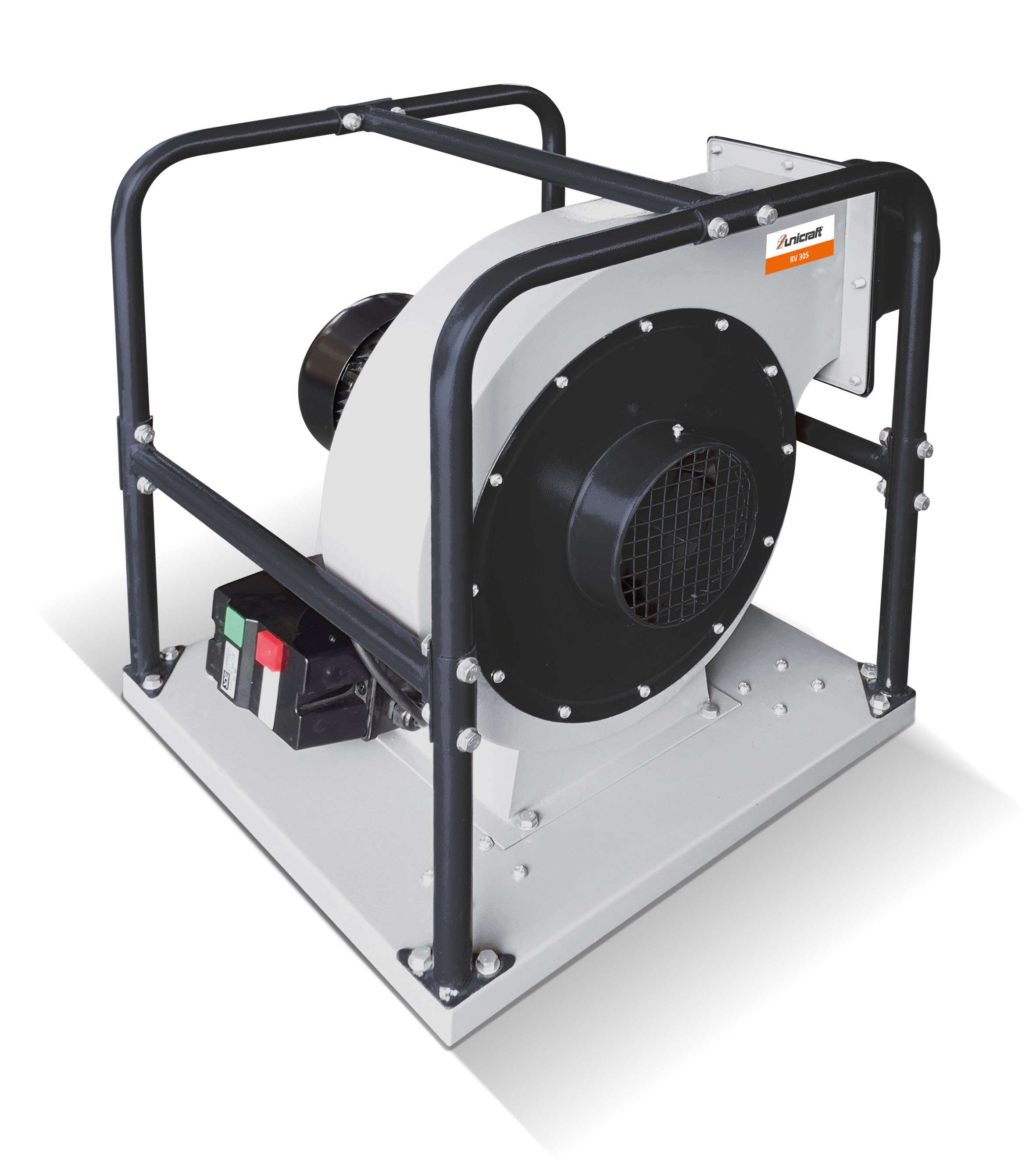 UNICRAFT 6264305 Ventilatore centrifugo, volume aria 2573 m³/min, mod. RV 305