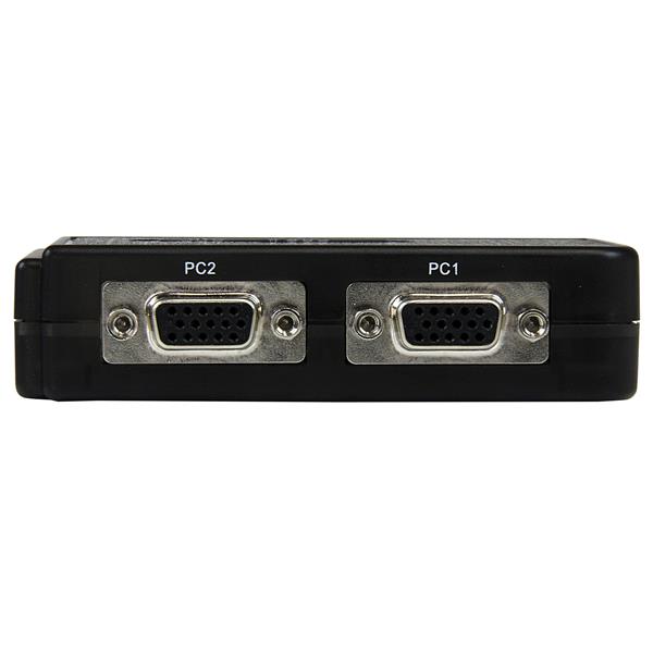 Startech.com SV211KUSB 2 Port USB VGA KVM Switch - Single VGA - Hot-key & Audio Support - 2048x1536 @60Hz KVM Switch - KVM Video Switch (SV211KUSB)
