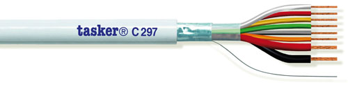 Tasker C297 Cable alarm   6x0.22+2x0.50  grado 2