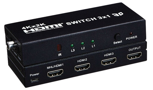 MKC 149029045 Selector hdmi with 3 inputs 4k