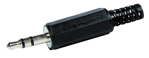 433329640 Plug stereo  3,5 mm with cable guide