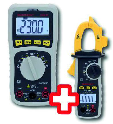 Electrician Kit CM603 + DMM53 AMRA Chauvin Arnoux 11-0000-508