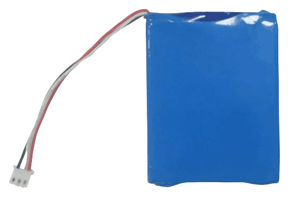 Batteria 606090 (3 in serie) ai polimeri di litio con 3 cavi e connettore Molex