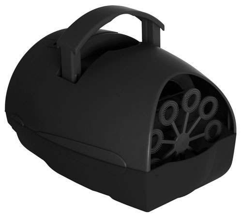 Macchina crea bolle portatile 215x175x150mm. a batteria, serbatoio 250ml