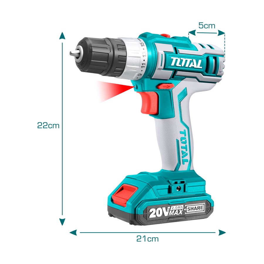 20V Cordless Drill - Industrial One Battery TDLI20024