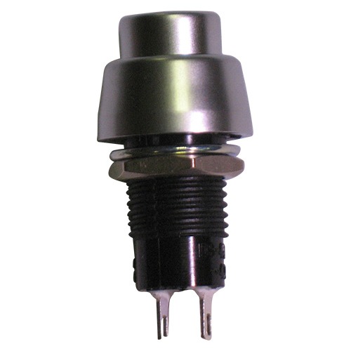 PULSANTE DS465 UNIP.N.A. OFF-(ON) ARGENTO MIYAM DS465