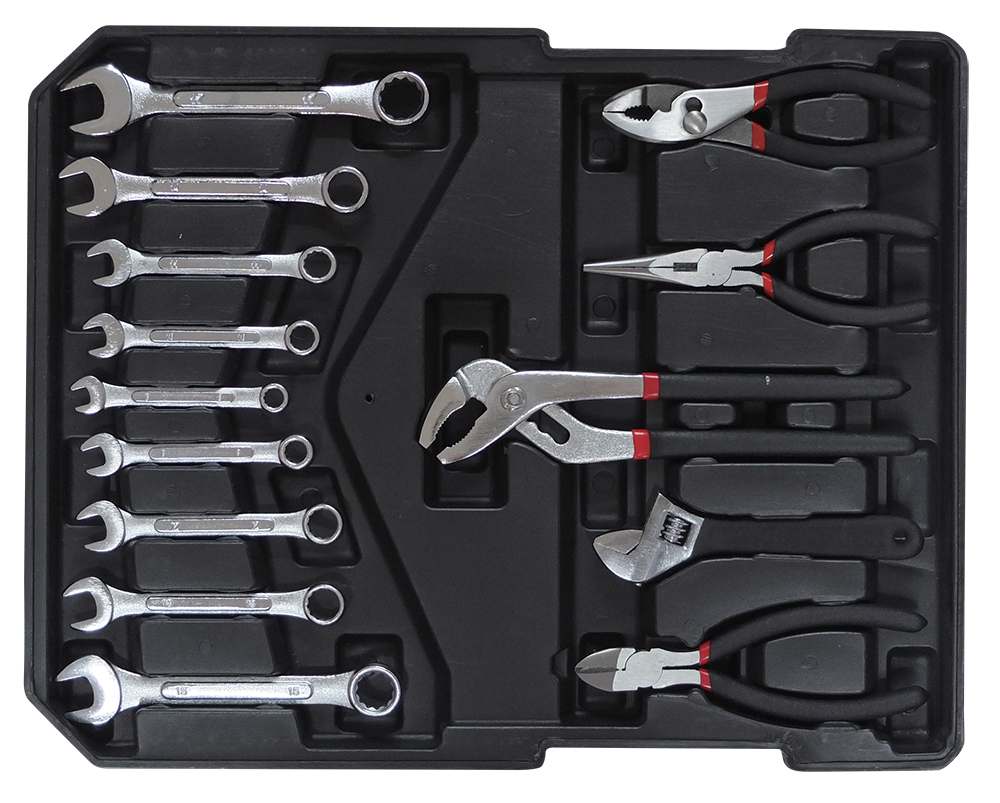 MK320 Kit - Valigia Trolley porta attrezzi 320pz