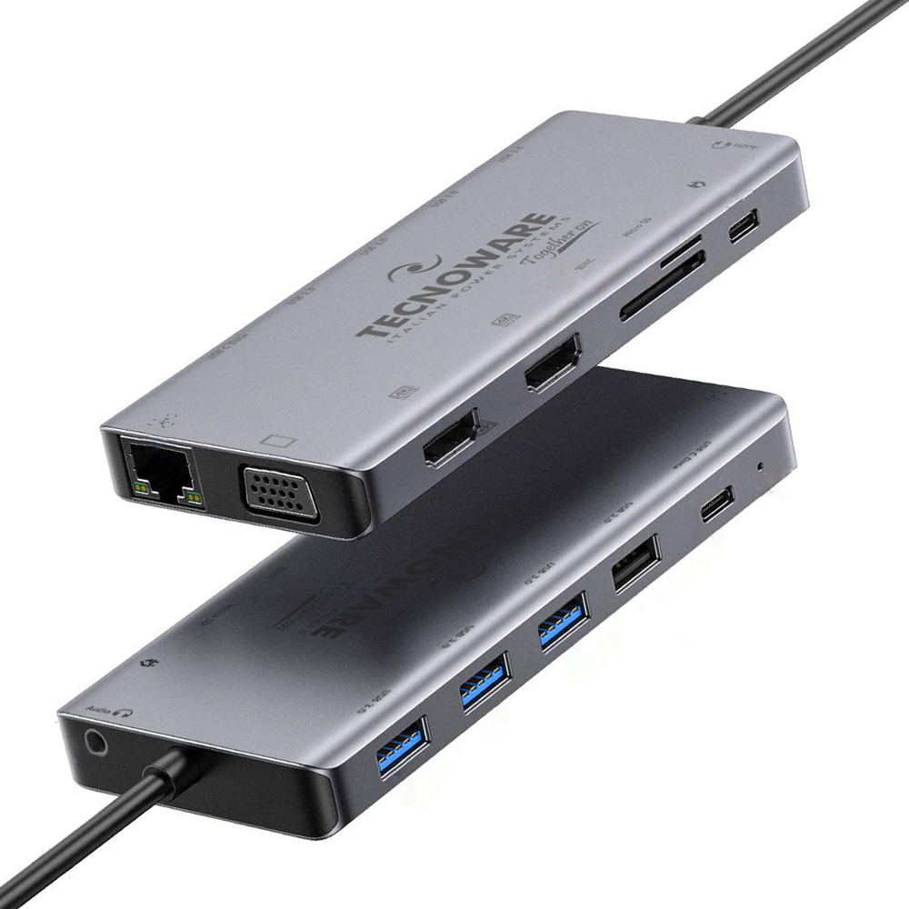 USB TYPE-C HUB ADAPTER 13 in 1
