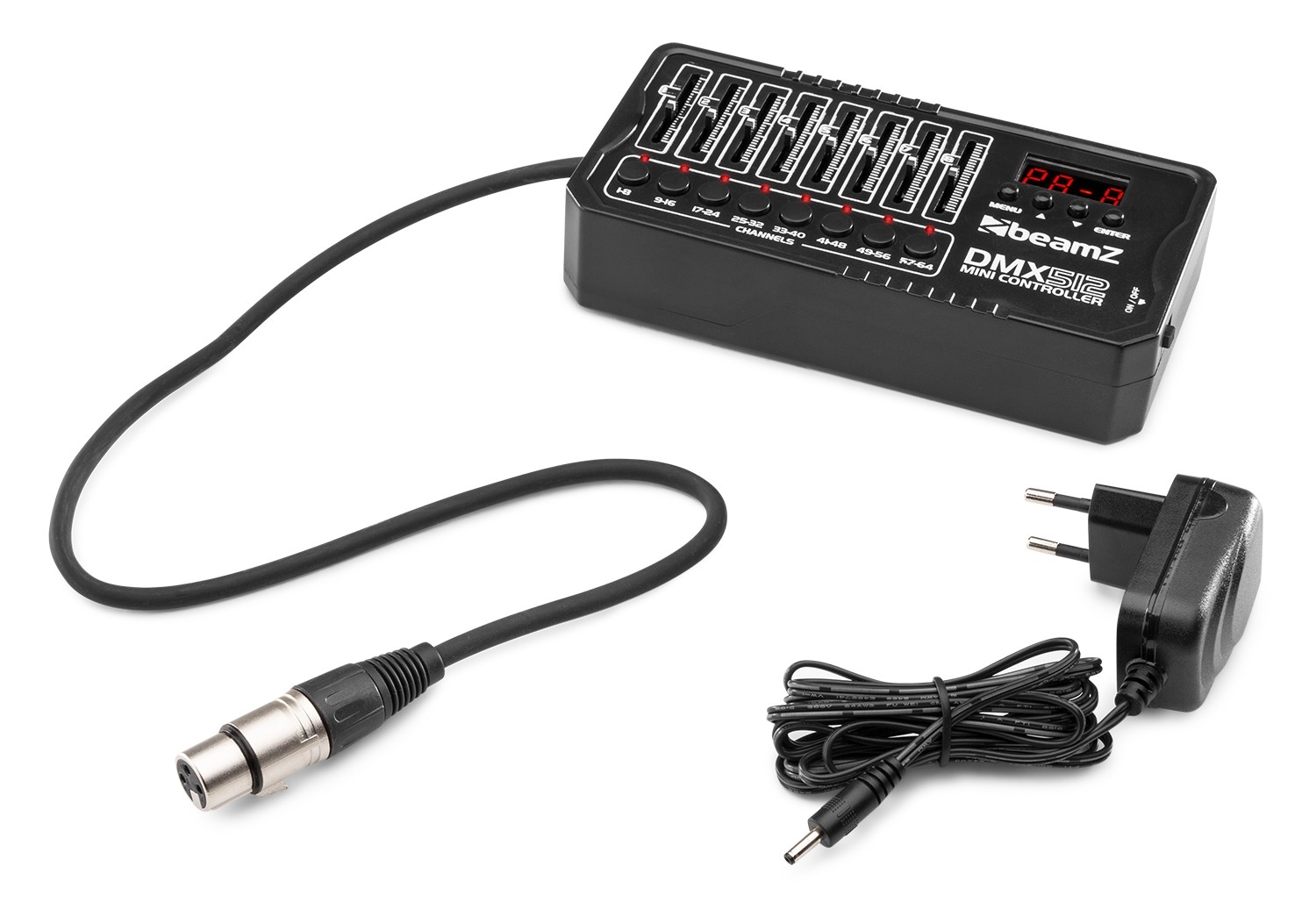 Mini Controller 64 canali DMX, Mod. DMX-512