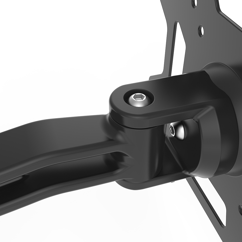 Supporto TV 17''-42'' a due snodi, nero, Mod. STV-IR-1742-2