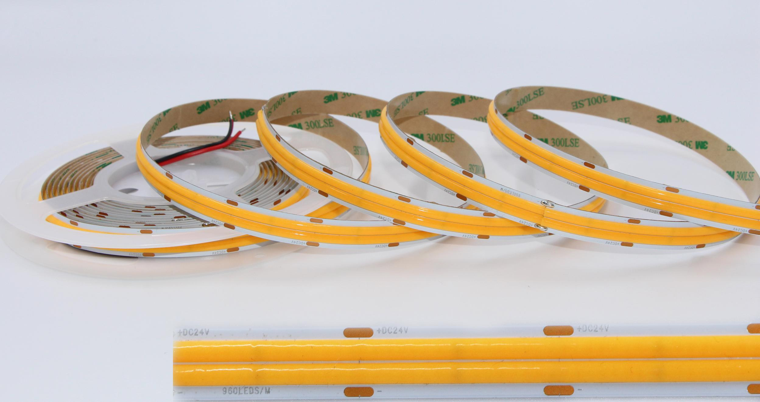 Cob Ip20 COB LED Strip 24V Natural Light IP20 | Melchioni Ready