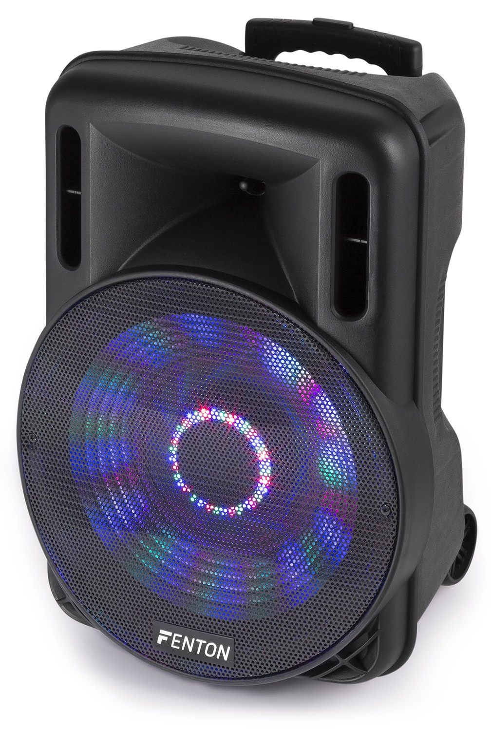 Sistema Portatile da 800W, LED RGB 15” con BT/USB/MP3/Mic.UHF Mod.FT15LED
