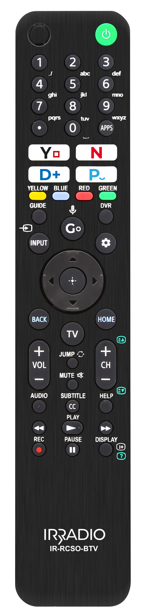 IR-RCSO-BTV - Telecomando dedicato SONY con comando vocale