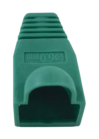 RJ45 Plug Cover 6mm - Green (Bag of 100 pcs)