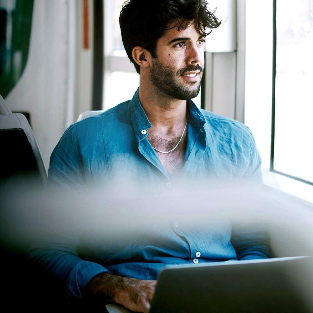 Stereo earphones with Bluetooth Mod. Vervebuds 400 black