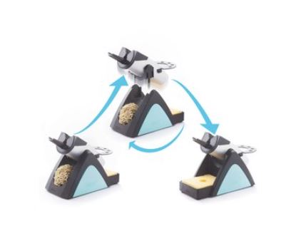 2-in-1 Safety Stand with Metal Wool and Sponge T0051517699N - Weller