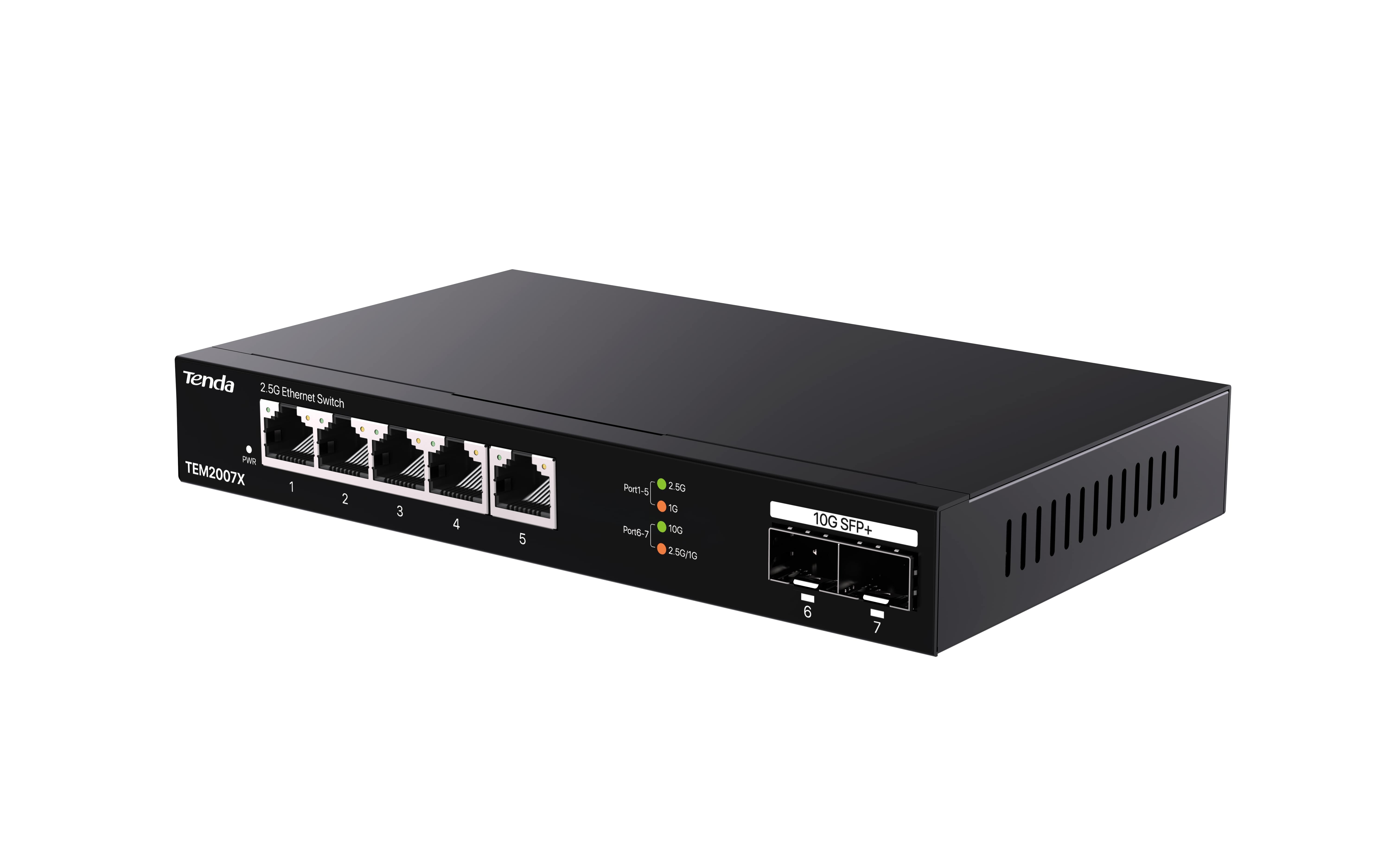 TEM2007X - Switch 2,5G - 7 porte (5*2.5GE + 2*10G SFP+) (Desktop)