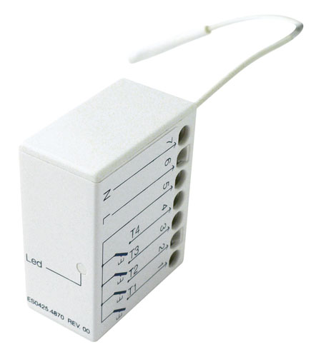 Ric. radio luce o carioco da 230vac con commutataore interno TT2D