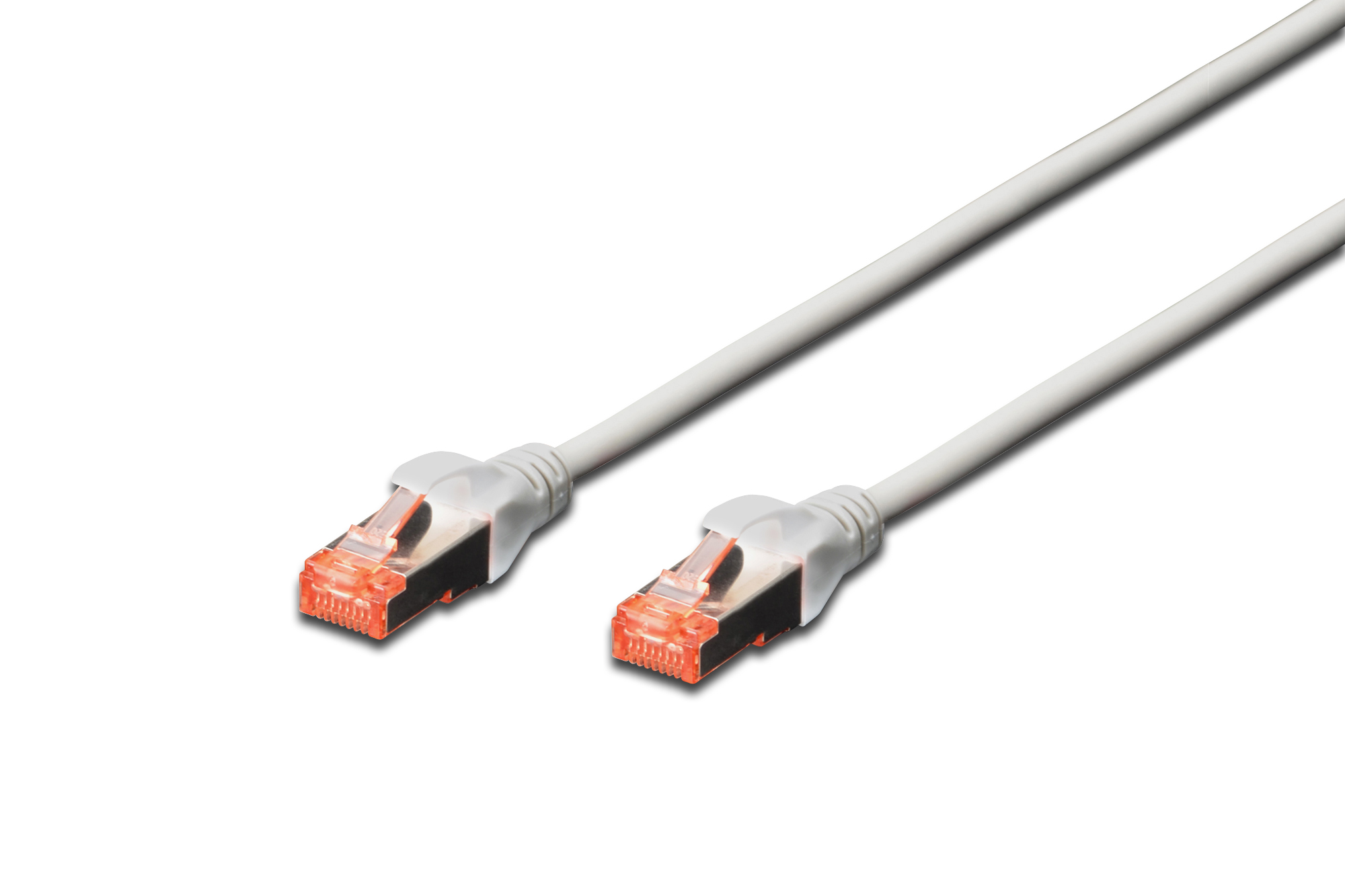 Digitus DK-1644050 - Cavo Patch S-FTP CAT 6, CU, 27AWG, guaina LSZH, colore grigio, lunghezza 5 mt.