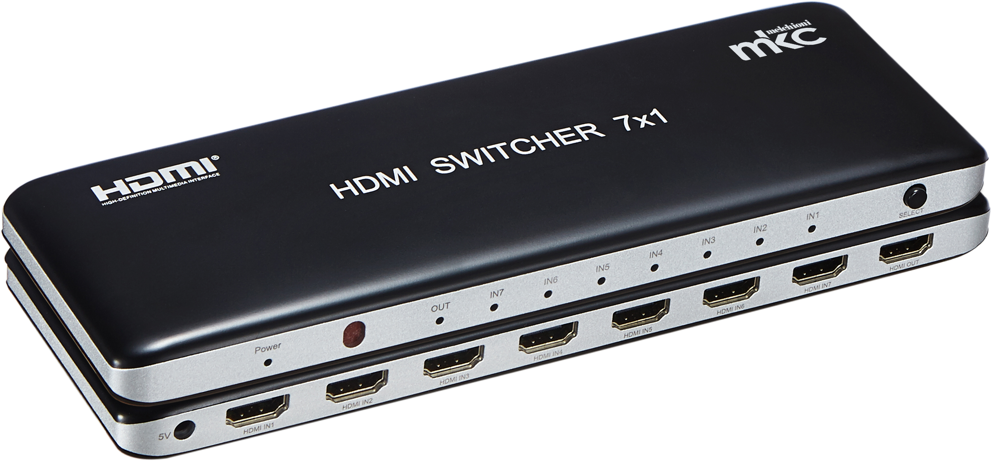 HDMI Selector V2.0b UHD 4K/60Hz 7IN x 1OUT model MK-DSW7 2.0