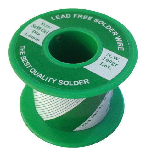 Lead-free spool solder 99/1 1.0mm 100g