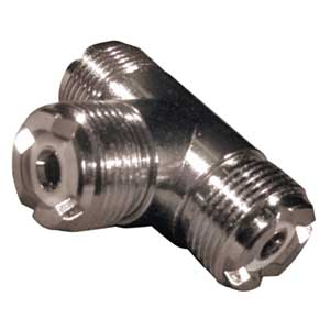 Adattatore UHF Tre Prese A "T" M/593-I