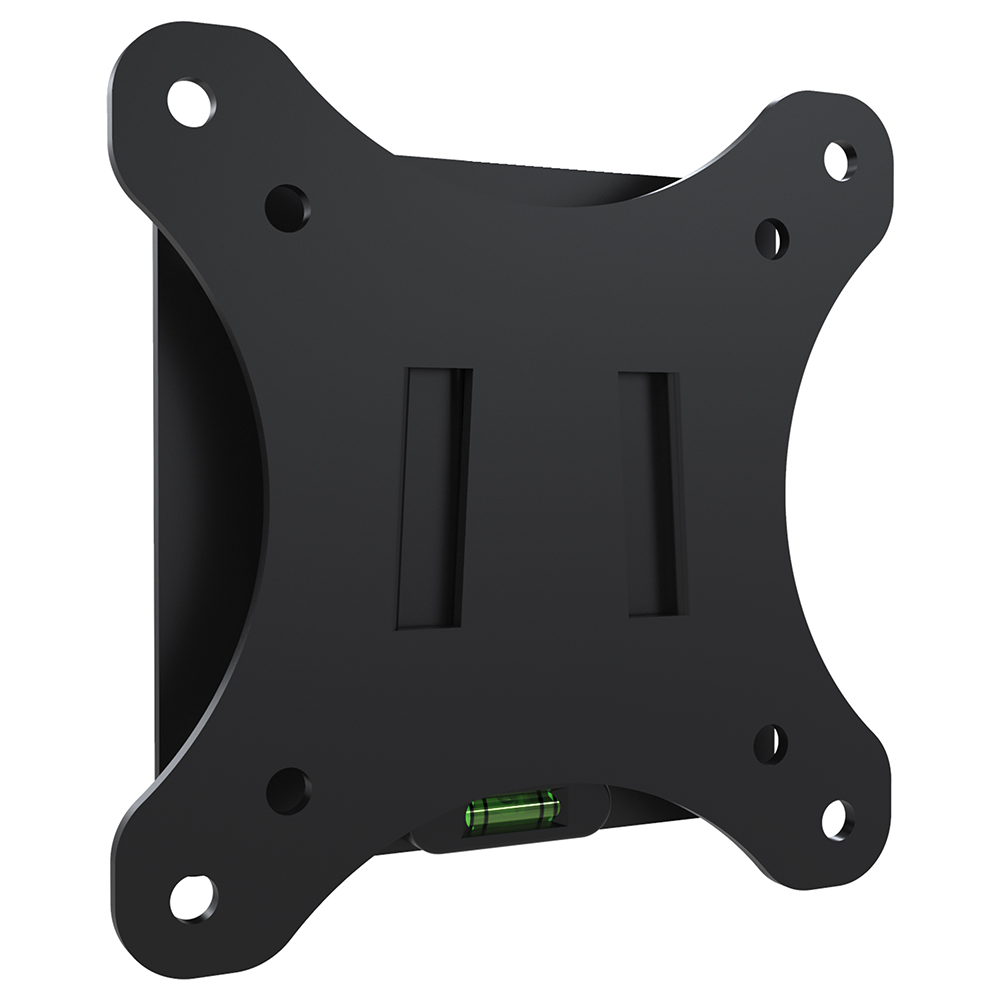 Supporto TV 10''-27'' a muro fisso nero, Mod. STV-IR-1027-FIX