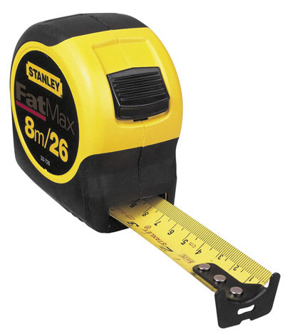 Metro a nastro Stanley Fatmax Bladearmor,  8m/26FT