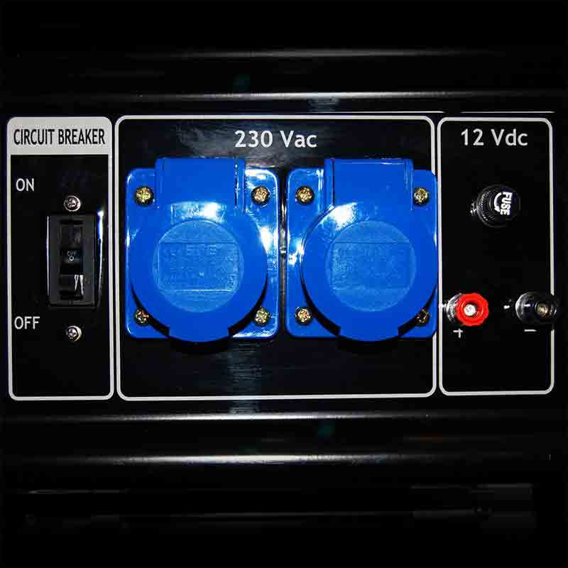 Gasoline Generator 7.800 VA Sistema di Avviamento Elettrico