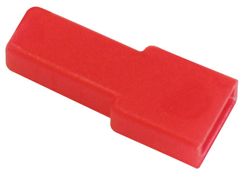 Coprifaston maschi 4.80 mm e femmina 6.35 mm rosso – 100 pz. 5203111 MKC