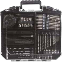 SET VALIGIA 70 PZ. Trapano BLMD-358JST + 2 batterie 2,0 Ah + caricabatteria + 70 accessori inclusi DEXTRA