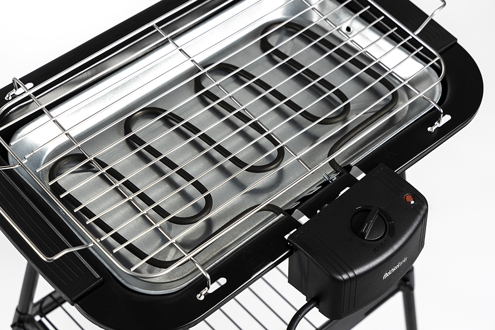 Griglia elettrica BBQ2 con piedistallo