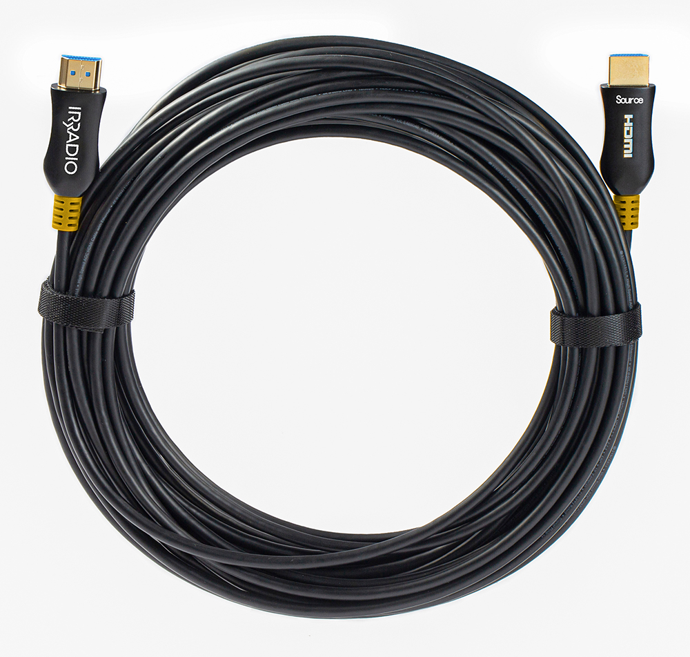 IR-AOC4KG.50, Cavo HDMI 4K Ultra HD serie Gold, in fibra ottica, lunghezza 50mt.